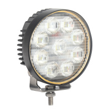 Lampe de travail agricole à LED à puce OSRAM ronde de 4,5 &quot;